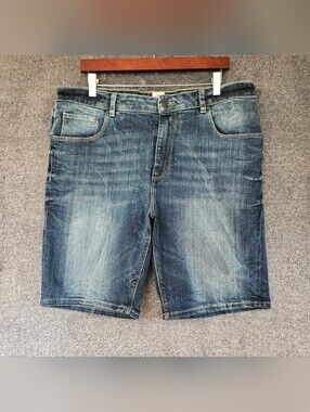 ASOS  Acid Wash Denim Bermudas Shorts Size 36W